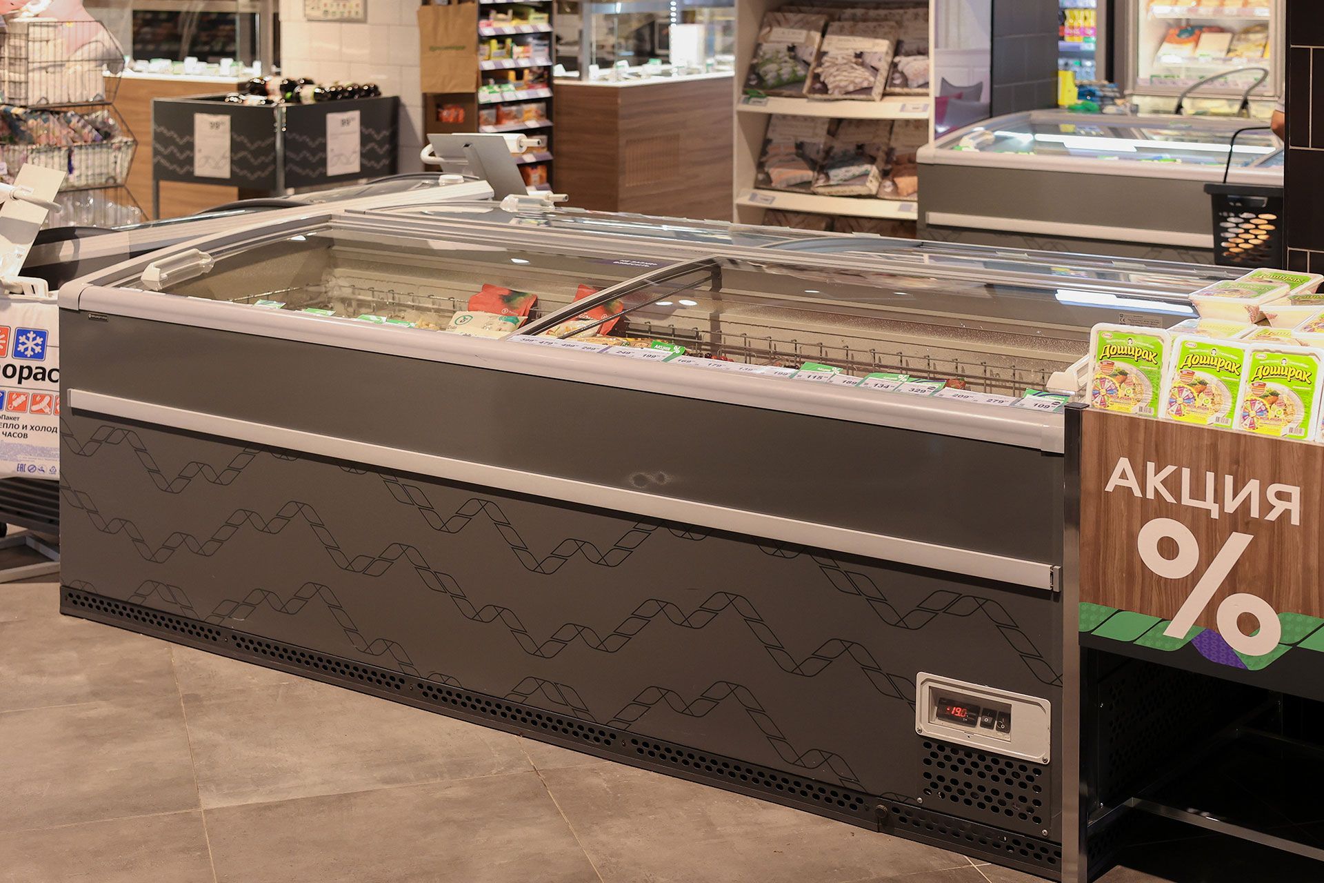 Энергосберегающее G и K стекло для холодильных камер