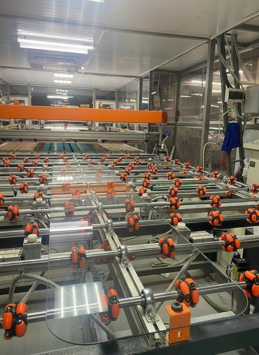 Печать на стекле