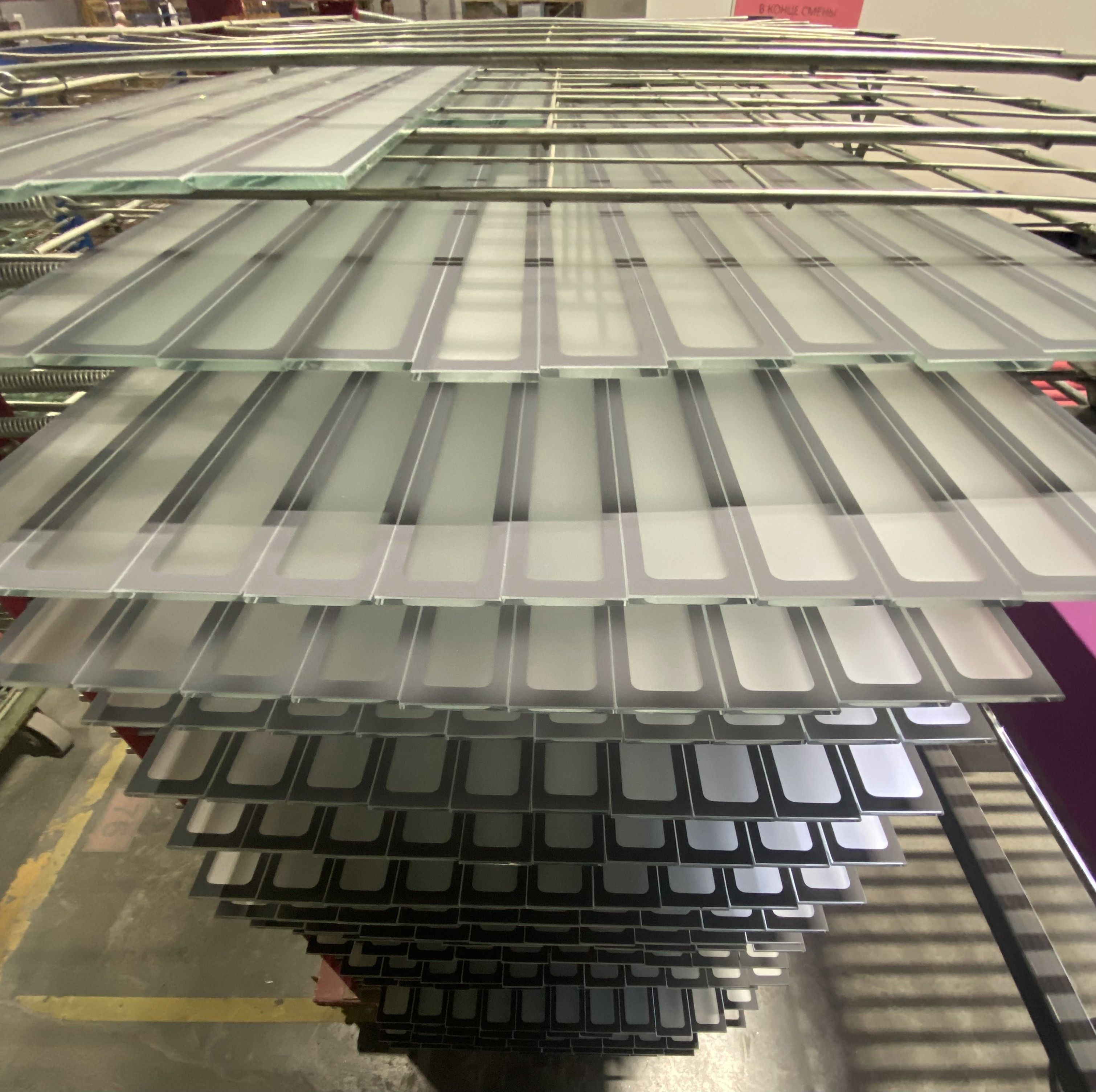 Печать на стекле